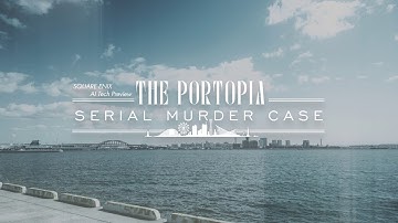 Square Enix AI Tech Preview: The Portopia Serial Murder Case - Announce Trailer (English)