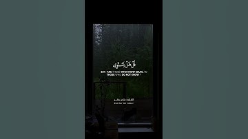 ﴿أمن هو قانت آناء الليل | علي جابر - سورة الزمر 🤍