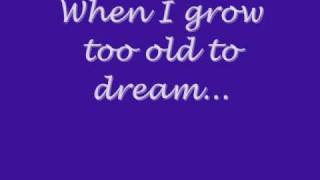 Vignette de la vidéo "When I grow too old to dream - Linda Ronstadt"