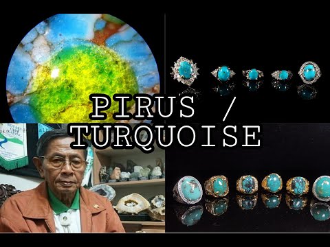 Batu Mulia Pirus atau Turquoise dan Cara Membedakan yang Asli dan Palsu atau Imitasi. 