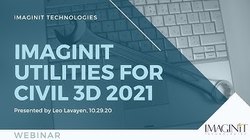 IMAGINiT Civil 3D Utilities 2021