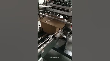 Automatic mineral drinking water bottle dropping carton box wrapping sealing packing machine testing