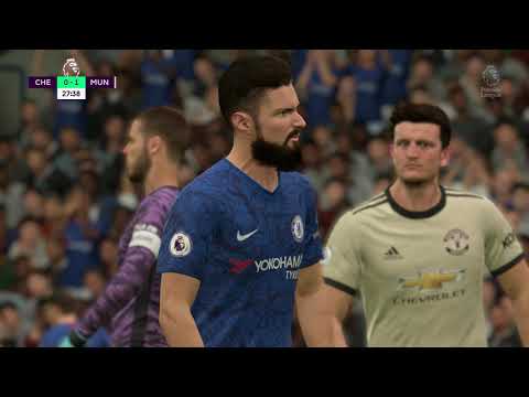 Manchester united Vs Chelsea FiFA 20 On Legendary Gameplay (ps4 Full HD) [1080p 60FPS] ⚽