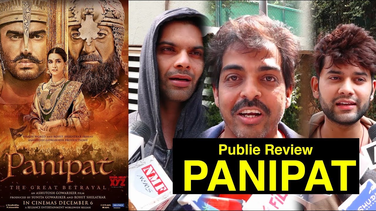 Public Review Of PANIPAT HIT OR FLOP Arjun Kapoor, Sanjay Dutt, Kriti