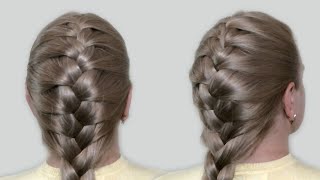 It's very easy to make the classic french braid by yourself. this
hair-dress can be made with long hair and medium length hair. basis of
such hair-d...