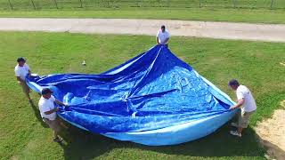oval pool installation 2018 1