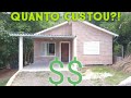 quantos GASTAMOS para construir nossa casa de TIJOLO ECOLÒGICO!!