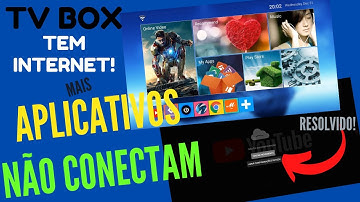 TV BOX conectado | APLICATIVOS NÃO CONECTA NA INTERNET