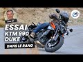 Ktm 990 duke  essai 2024