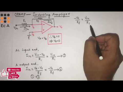 Video: Hvilken er den inverterende terminalen til operasjonsforsterkeren?