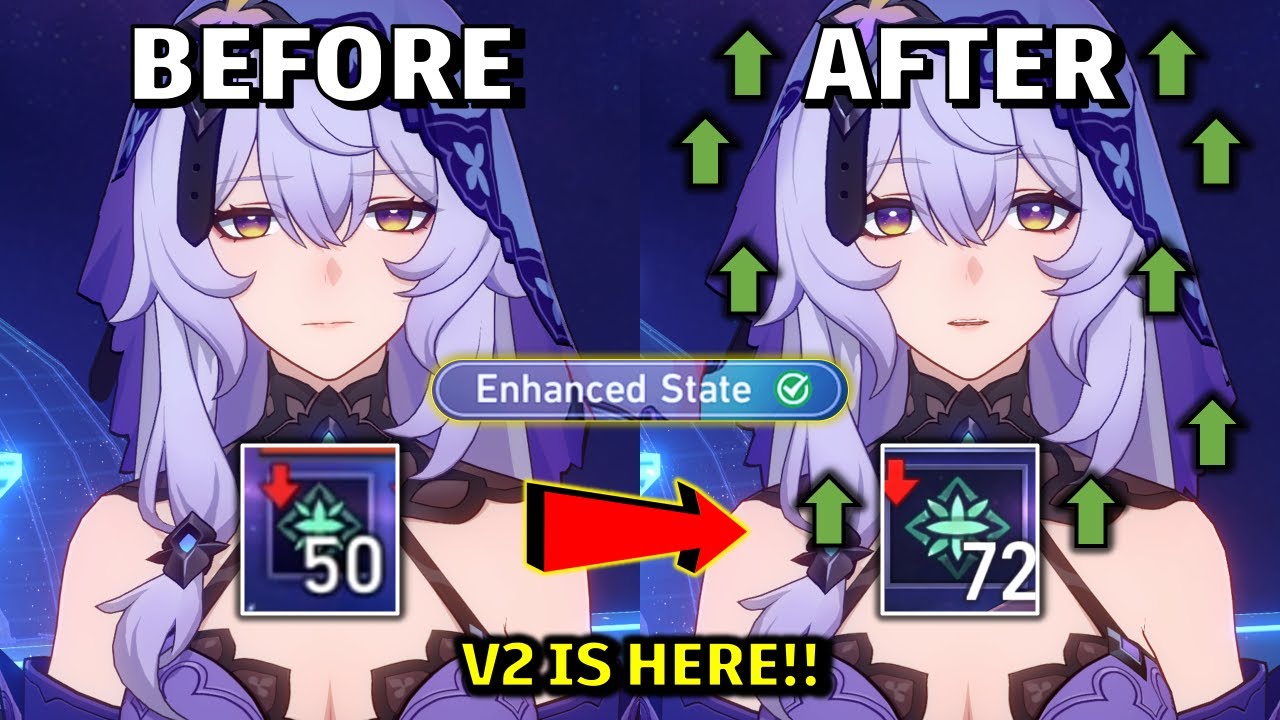 NEW UPDATE! Black Swan BUFFED vs NO BUFFED Showcase Comparison | HSR 4.0