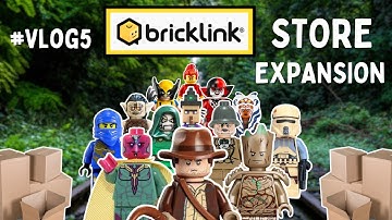 BRICKLINK STORE EXPANSION! LEGO selling & visiting a new store - VLOG #5