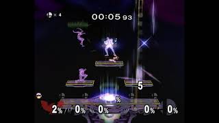 SSBM | 10-Man Melee C. Falcon 7.16 (TAS WR) @NintendudeSSB
