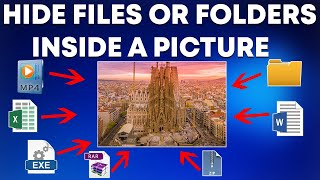 How to Hide a File or a Folder Inside a Picture screenshot 3
