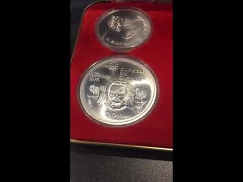 Canadian Silver Olympic Coins