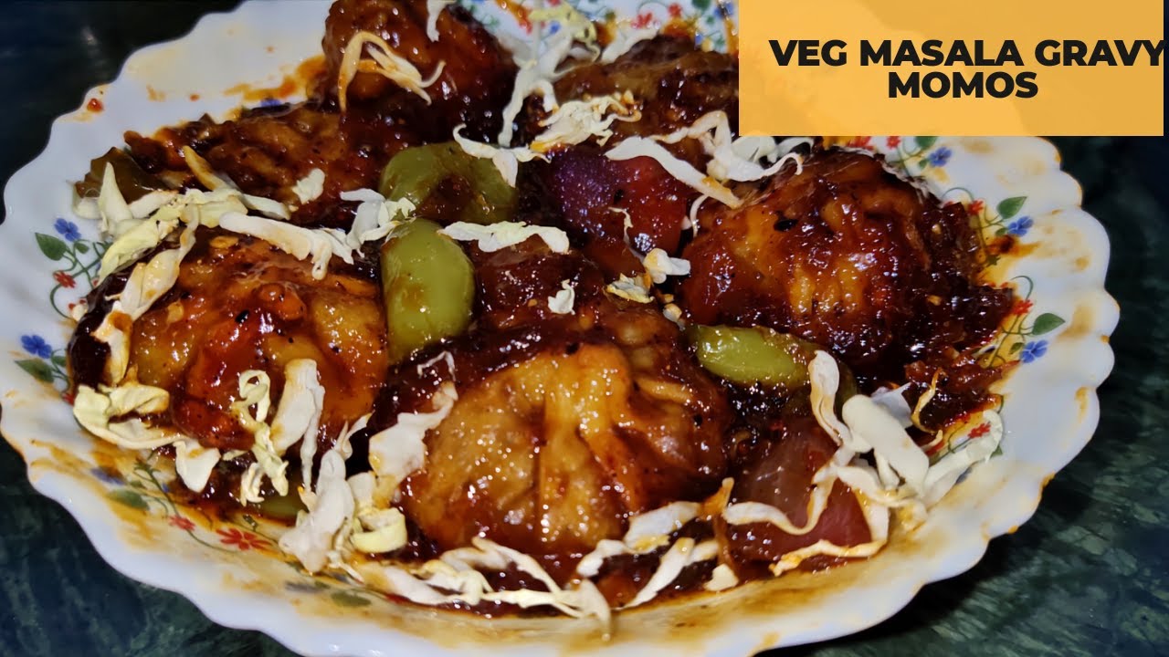 Momos Recipe Masala gravy Momos मोमोज बनाने की विधि veg momos