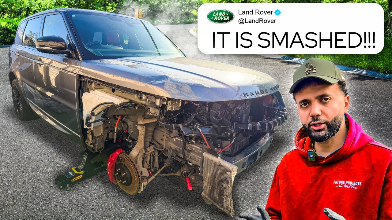 I BOUGHT A STOLEN WRECKED RANGE ROVER SPORT & ATTEMPTED TO REBUILD IT ...