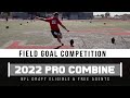 Field Goal Competition // 2022 Pro Football Combine