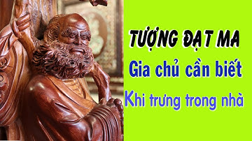 Ý NGHĨA TƯỢNG GỖ ĐẠT MA SƯ TỔ | cách đặt tượng đạt ma sư tổ trong nhà theo phong thủy - Hồn Gỗ Lũa