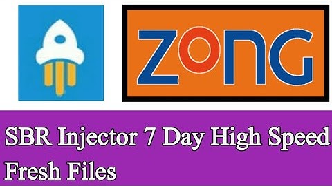 Zong Free Internet | SBR Injector vpn High Speed 7Day Fresh Files | WAMFY TECH