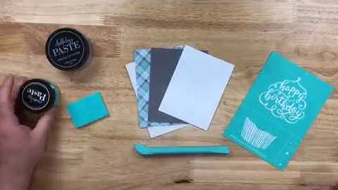 Chalk Couture - How To USE It On Cardstock & Paper