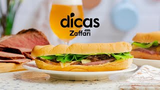 Sanduíche de picanha, gouda e cebolas caramelizadas com bourbon - Dicas Zaffari screenshot 2