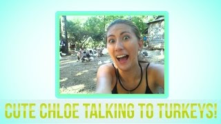 Cute Chloe Talking to Turkeys! Funny Holiday Video (Help The Philippines!) by Beladonis Fashion 1,575 views 10 years ago 10 seconds