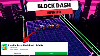 ✓ [OFICIAL] COMO JOGAR O NOVO BLOCK DASH INFINITO DO STUMBLE GUYS - SEM  ERROS!!! 