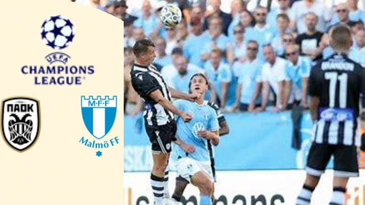 Malmo Vs ΠΑΟΚ highlights [Champions league 3rd Qualifying Round]