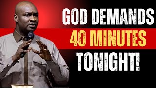 40 MINUTES MOST POWERFUL PRAYERS TO COMMAND YOUR NIGHT || APOSTLE JOSHUA SELMAN