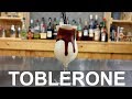 Toblerone Cocktail Recipe - CREAMY COFFEE & HAZELNUT