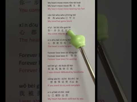 Chinese Song My Heart Move Move 请你别走太快 China Learnchinese Hsk Chinesesong Chinatravel Myheart