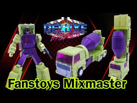 Is he worth $200??? Fanstoys Masterpiece Hadid Transformer Review.(AKA Mixmaster)