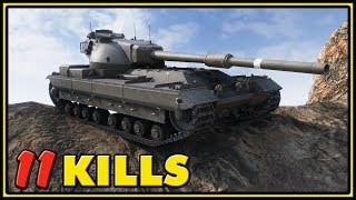 FV215b - 11 Kills - World of Tanks Gameplay