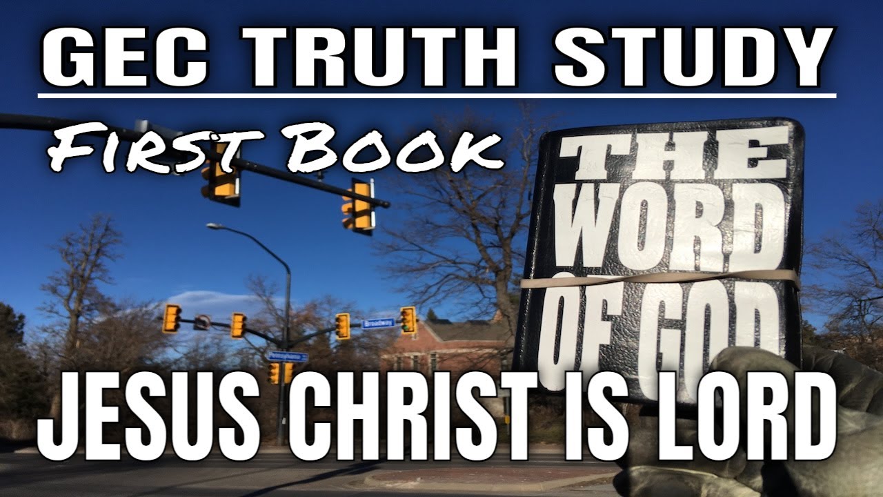 DAY 8 ☕️ FIRST BOOK — GEC Truth Study " s t u d y " - YouTube