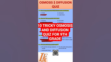 10 Mind-Bending Osmosis & Diffusion Questions That Will Test Your Science Brain #viral #viralvideo