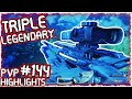 Chasing a triple legendary weapon team the cycle frontier high mmr pvp highlightsencounters 144