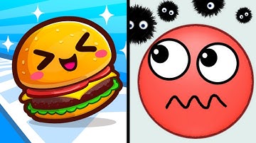 Food Run Vs Hide Ball 🍓🍑🎃😡 Max All Levels Android iOS Gameplay Ep 367