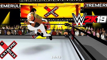 WR3D 2K19 Extreme Rules 2018 Roman Reigns vs Bobby Lashley | Highlights