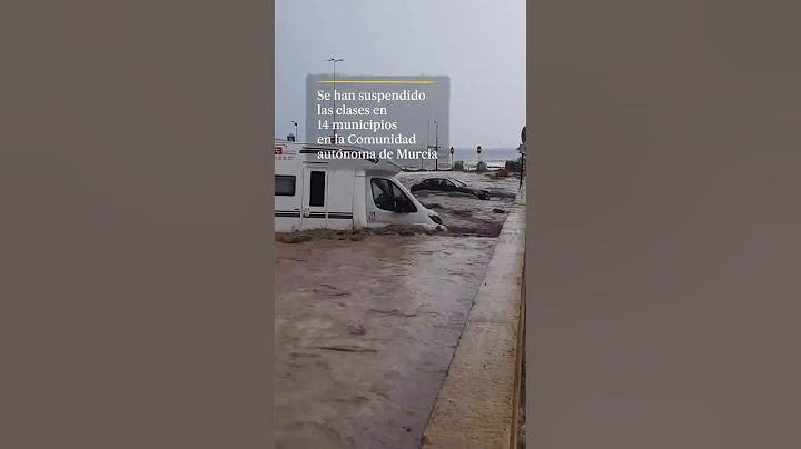 La DANA causa graves inundaciones y daños en Murcia, Alicante y Almería | EL PAÍS