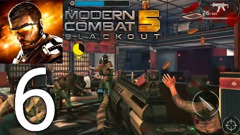 Modern Combat 5: Blackout Gameplay Walkthrough Part 6 - Chapter - 3 - Downtown SPEC OPS
