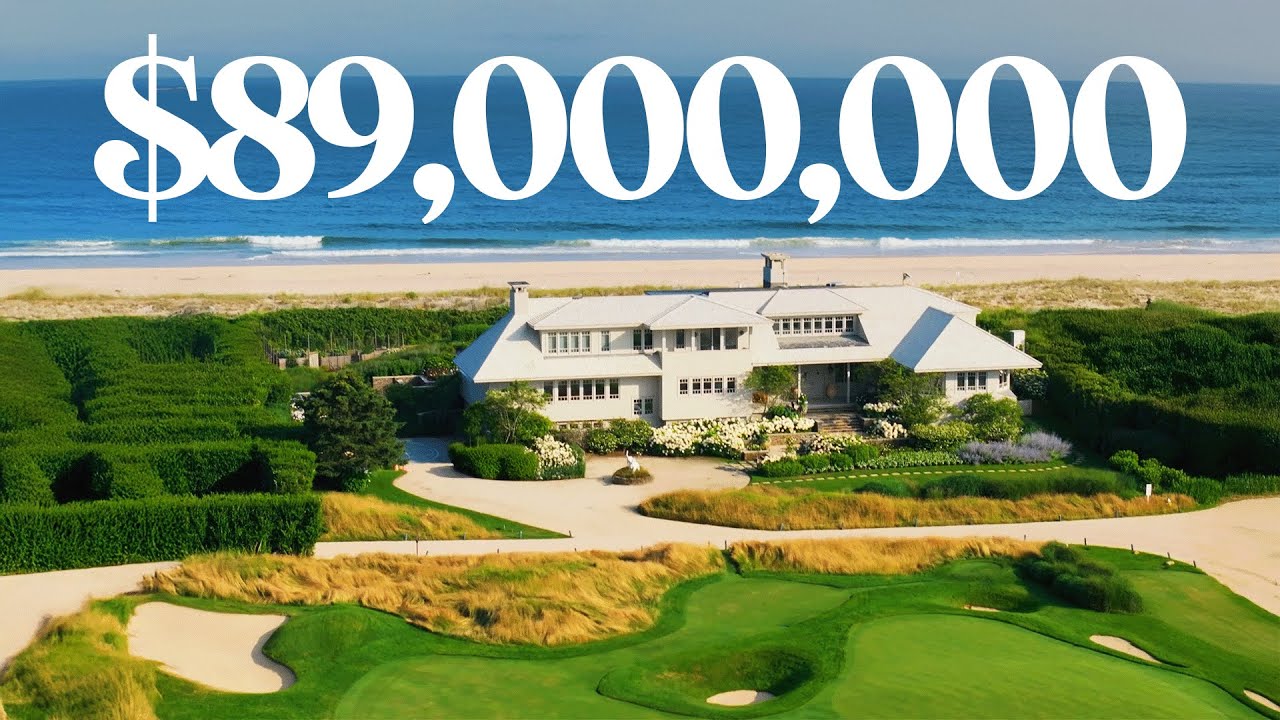 Touring a MASSIVE Estate with Private Golf Course in Sagaponack