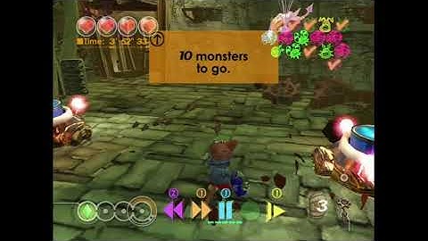 Blinx: The Time Sweeper - Temple of Lost Time Stage 2 Gameplay