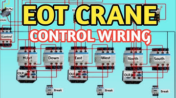| EOT crane control wiring Full Explanation | Industrial EOT Crane Tutorial |