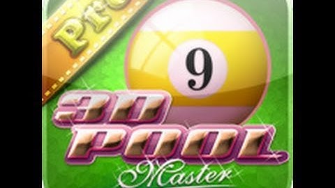 3D Pool Master Pro iPhone App Review