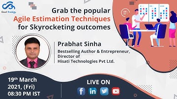 Join Our Upcoming Webinar | Agile Estimation Techniques For Salesforce Projects | Cloud Analogy