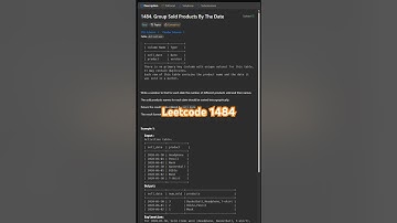 Leetcode 1484 in 40 seconds | SQL 50 Challenge #sql #leetcodesql #sqlinterview #learnsql