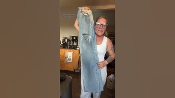 Jeans are so hard to get wrinkles out of! Especially with a wrinkle releaser! And i do not love