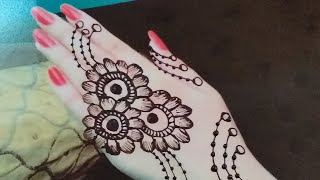 اشكال حنة سودانية جديدة مع رسومات بسيطة و عصرية Most beautiful and easy  Mehndi designs for hands