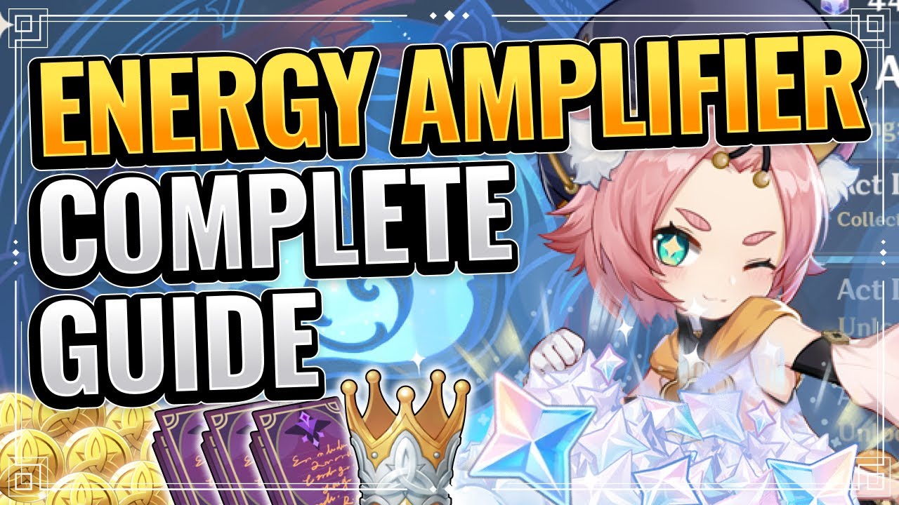 Energy Amplifier Complete Guide (FREE PRIMOGEMS, CROWN AND MORE